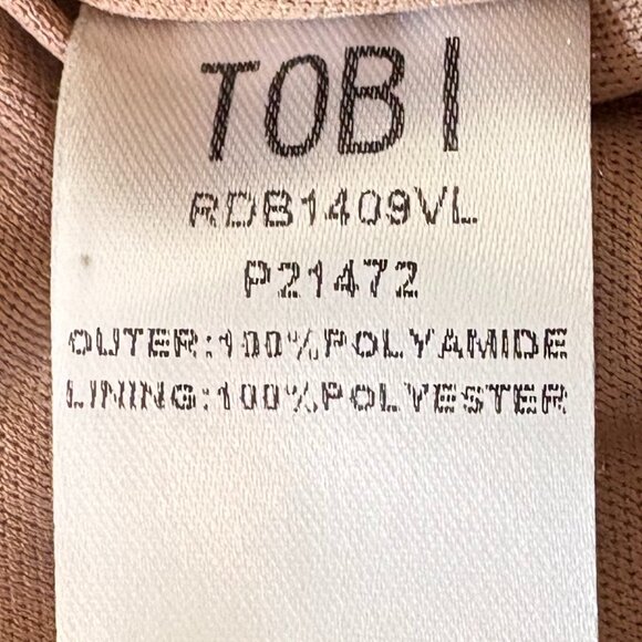 TOBI Bronze Sequined Mini Dress, Medium - Picture 10 of 11